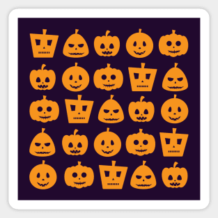 Halloween Pumpkin Friends Sticker